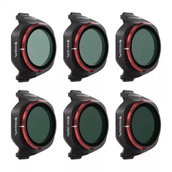 Set di filtri Freewell per DJI Mini 5 Pro Bright Day – filtri a densità neutra e polarizzatori per la fotografia aerea in luce diurna