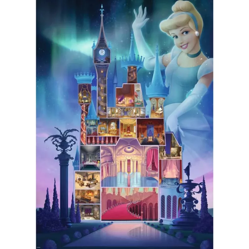Puzzle Disney Castle Collection: Cinderella (1000 pezzi)