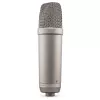 Rode NT1 5th Generation Microfono a condensatore da studio con XLR e USB, argento (NT1GEN5)