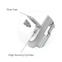 LANVIEW LVR-KEY-WK2 Chiave per serratura WK2, per armadi RCCTV002/003/004/005, nero