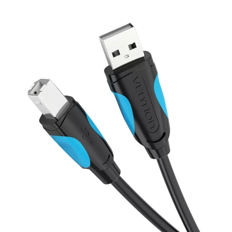 Cavo USB 2.0 A a USB-B Vention VAS-A16-B500, 5 m, nero, connettore-connettore, 480 Mbit/s