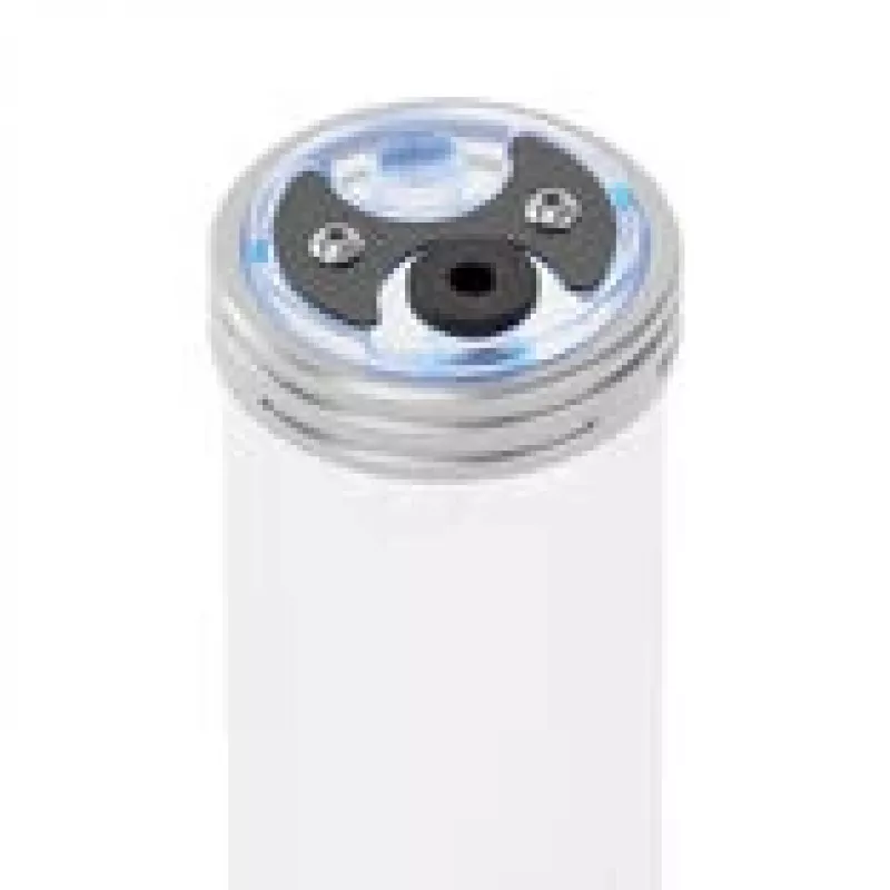 Serbatoio di espansione 200 mm per raffreddamento a liquido custom, Singularity Protium 3.0 acrilico argento