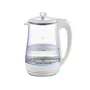 Bollitore Maestro MR 052 WH — 1,7 L, 2200 W, bianco traslucido, corpo in vetro