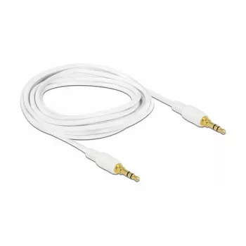 Cavo audio DeLOCK 85550 2 m 3,5 mm bianco