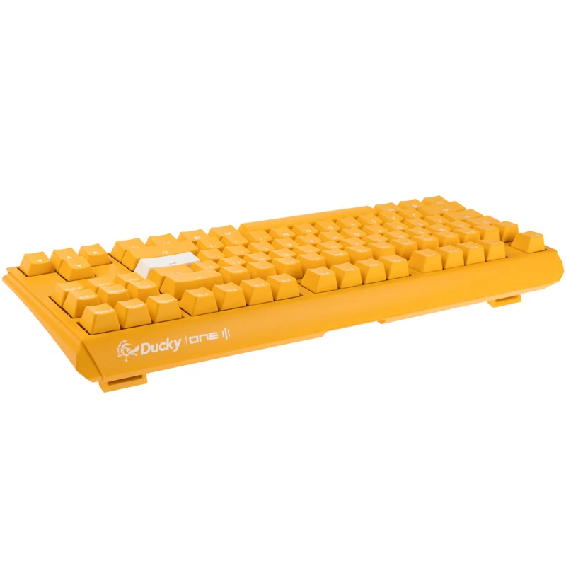 Ducky One 3 TKL Tastiera Gaming USB QWERTY Inglese Giallo