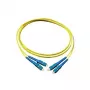 Cavo patch in fibra ottica duplex SC/SC monomodale, 9/125, lunghezza: 3 m, Good Connections® (LW-903SC)