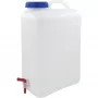 Tanica per acqua 19 L, contenitore per acqua trasparente/blu