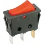 Bachmann 924.112 - interruttore a bilanciere - 1P - nero - rosso - 250 V