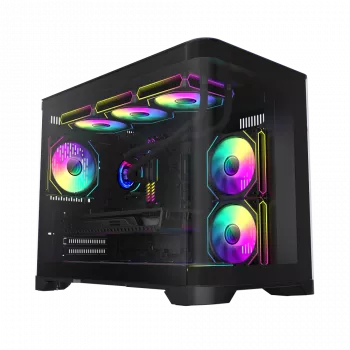 Case Gamemax | HYPE-M BK | nero | Micro | alimentatore non incluso