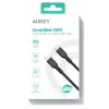Cavo in nylon AUKEY CB-KCC101 USB-C su USB-C 1 m