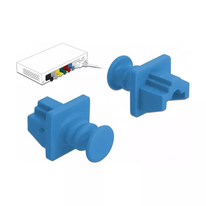 Tappo antipolvere DeLOCK 86509 RJ-45 10 pz.