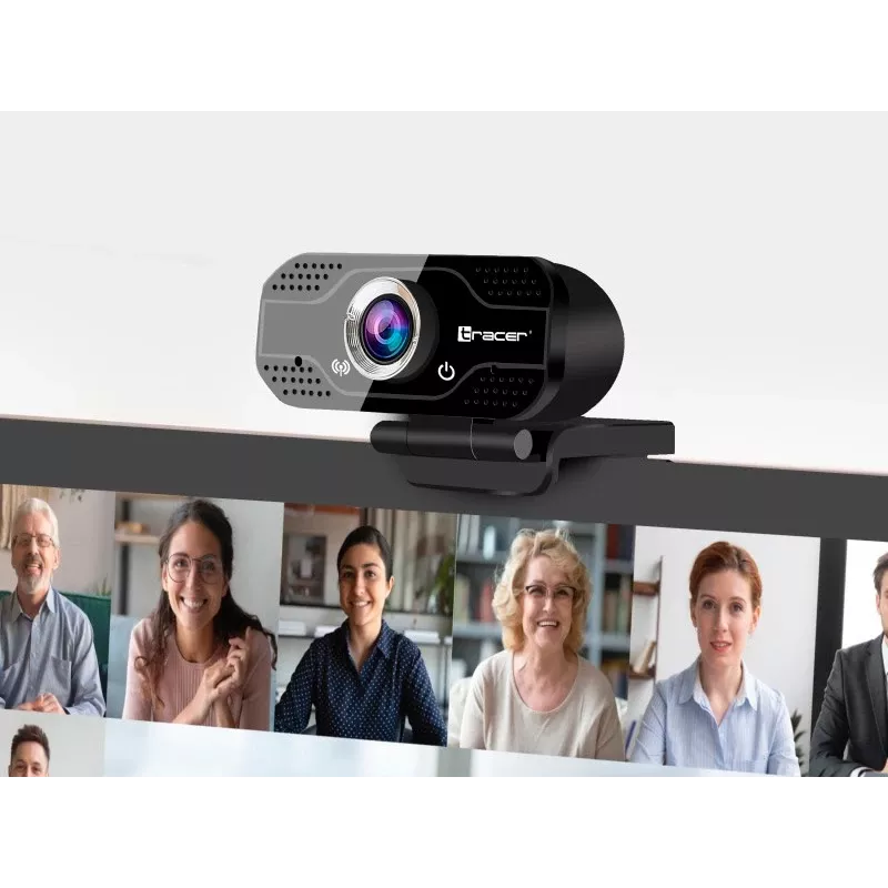 Webcam Tracer WEB007 2 MP 1920 x 1080 pixel USB 2.0 nero
