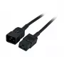 EFB-Elektronik cavo di prolunga IEC C20 180° - C19 180°, nero, 1,8 m, 3 x 1,50 mm² produttore: EFB Elektronik (EK519.1,8)