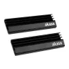 Dissipatore/radiatore per SSD Akasa A-M2HS01-KT02 per sistema di raffreddamento PC nero 1 - 2 (A-M2HS01-KT02)