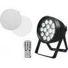 Proiettore LED PAR EUROLITE 14x8W QCL – proiettore PAR da palco, 14 LED × 8 W, bianco freddo/mix colori