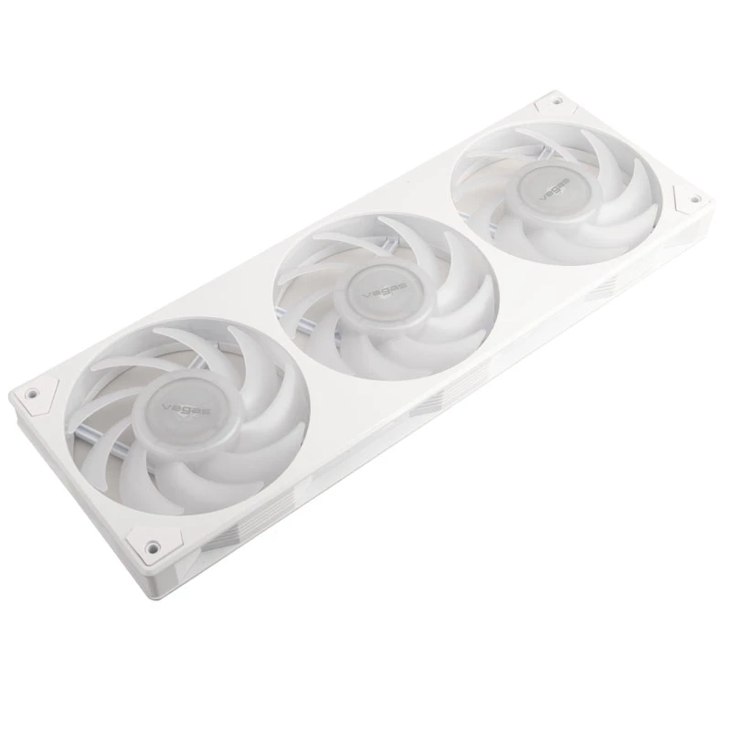 Ventola per case AKASA Vegas A36 ARGB, 360 mm, bianca