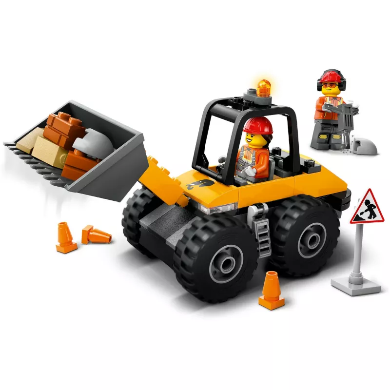 LEGO City 60450 Pala gommata gialla