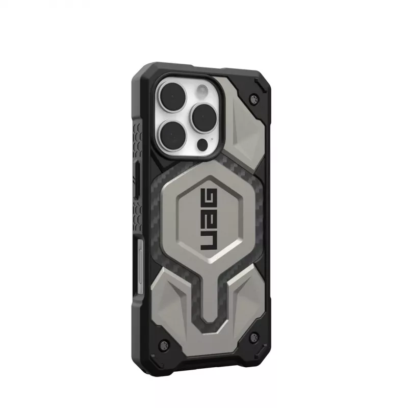 Custodia per telefono Urban Armor Gear Monarch Pro 16 cm (6,3) cover Titanium