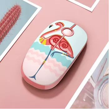 Mouse wireless Tellur Kids Flamingo TLL491191 interfaccia