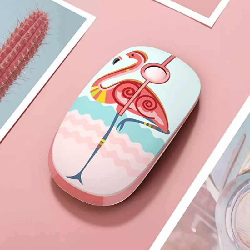 Mouse wireless Tellur Kids Flamingo TLL491191 interfaccia