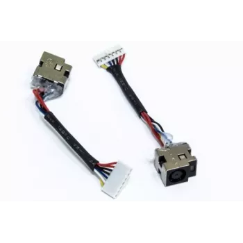 Connettore femmina alimentazione con cavo, HP DV5-2000