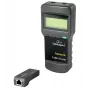 Tester per cavi di rete GEMBIRD NCT-31 — verifica continuità con LCD, supporto RJ-11/RJ-12/RJ-45, nero