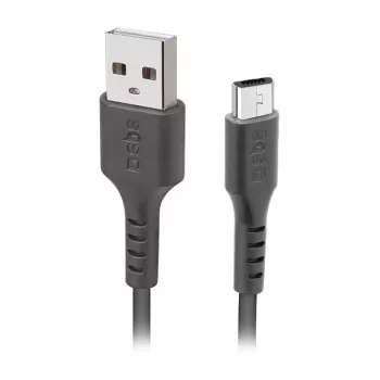 SBS TECABLEMICRO2K cavo USB A Micro-USB B maschio nero 2 m (TEKabelMICRO2K)