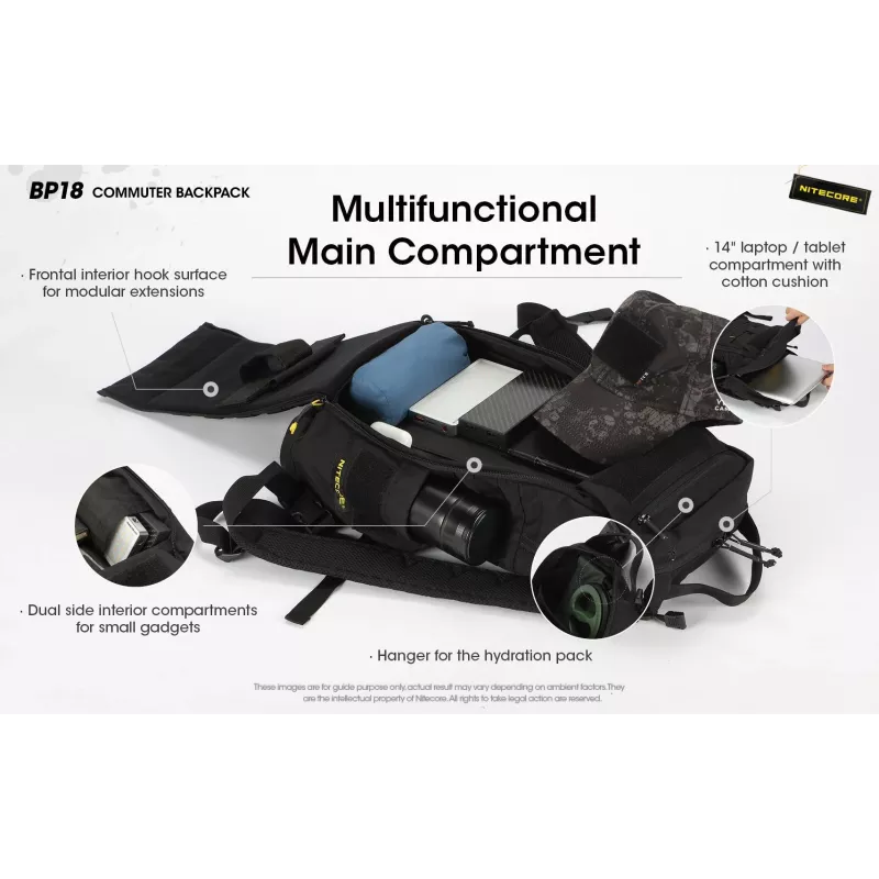 Nitecore BP18 zaino per laptop