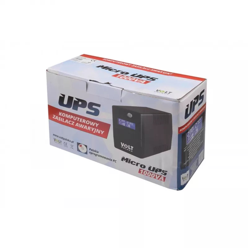 UPS GRUPPO DI CONTINUITÀ VOLT POLSKA MICRO 1000VA 600W 1x9ah