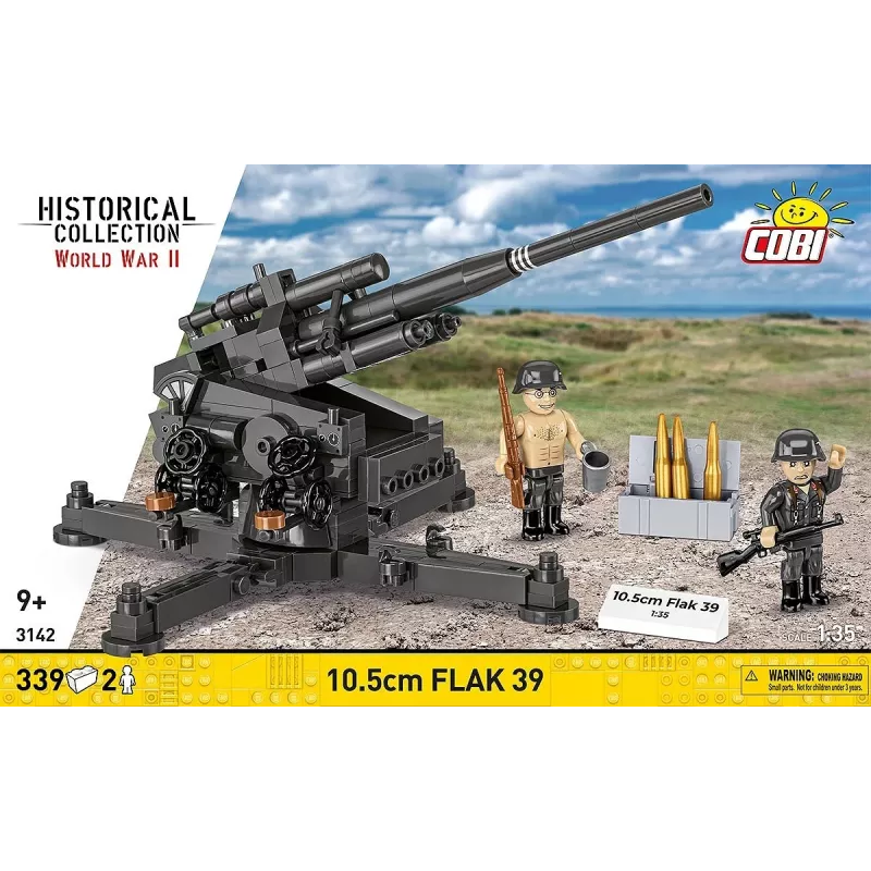 Set di costruzioni Cobi Blocks 10,5 cm Flak 39 — 339 pezzi