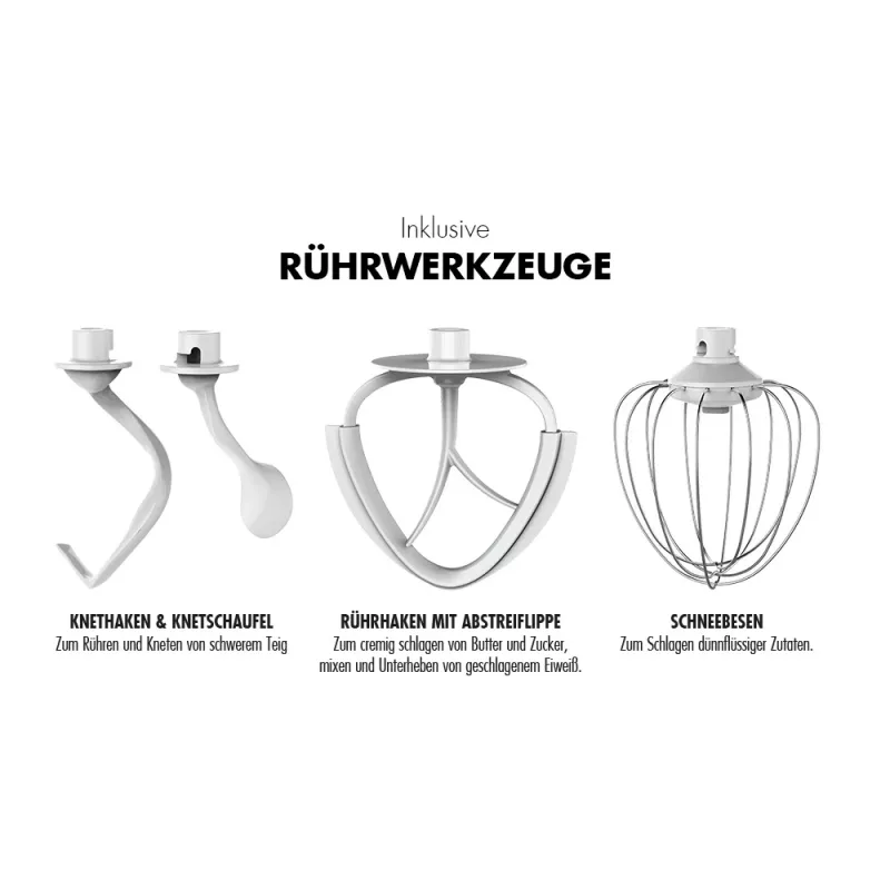 Gastroback 42827 Design Advanced Digital Impastatrice planetaria, 600 W, 5 l
