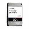 WD Ultrastar DC HC560 - disco rigido - 20TB - interno - 3.5 (8,9 cm) - SATA 6Gb/s - 7200 giri/min - buffer: 512MB (0F38785)