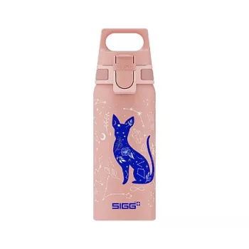 Borraccia in alluminio Sigg 6005.10 — 600 ml, 7,1 cm di diametro, 145 g, blu/rosa