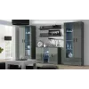 Cama Sideboard 120 cm SOHO S7 grigio/grigio lucido