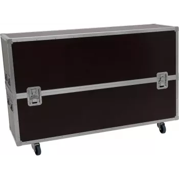 Flightcase Roadinger per 2 monitor LCD ZL65 — custodia da trasporto robusta