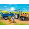 Playmobil trattore mietitrebbia con rimorchio - gioco simbolico e gioco fantasioso per bambini da 6 a 9 anni - Fat Brain Toys