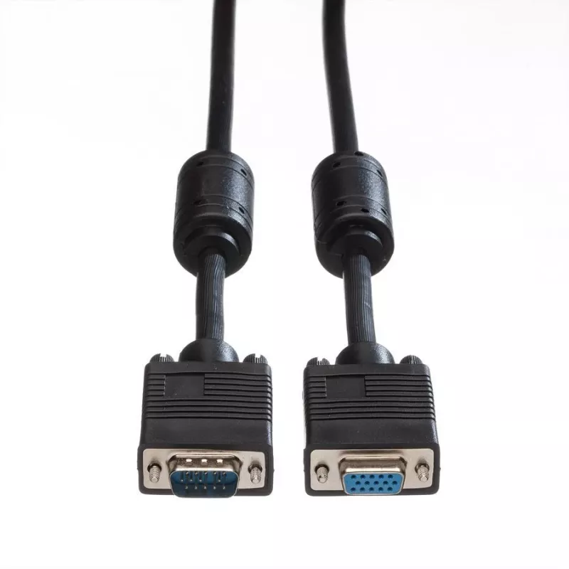 ROLINE Cavo VGA HD15 ST - BU con nucleo in ferrite 3,0m (11.04.5353)