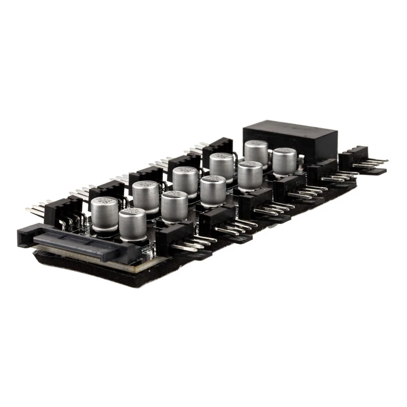Hub ventole PWM Lamptron SP105 a 10 vie
