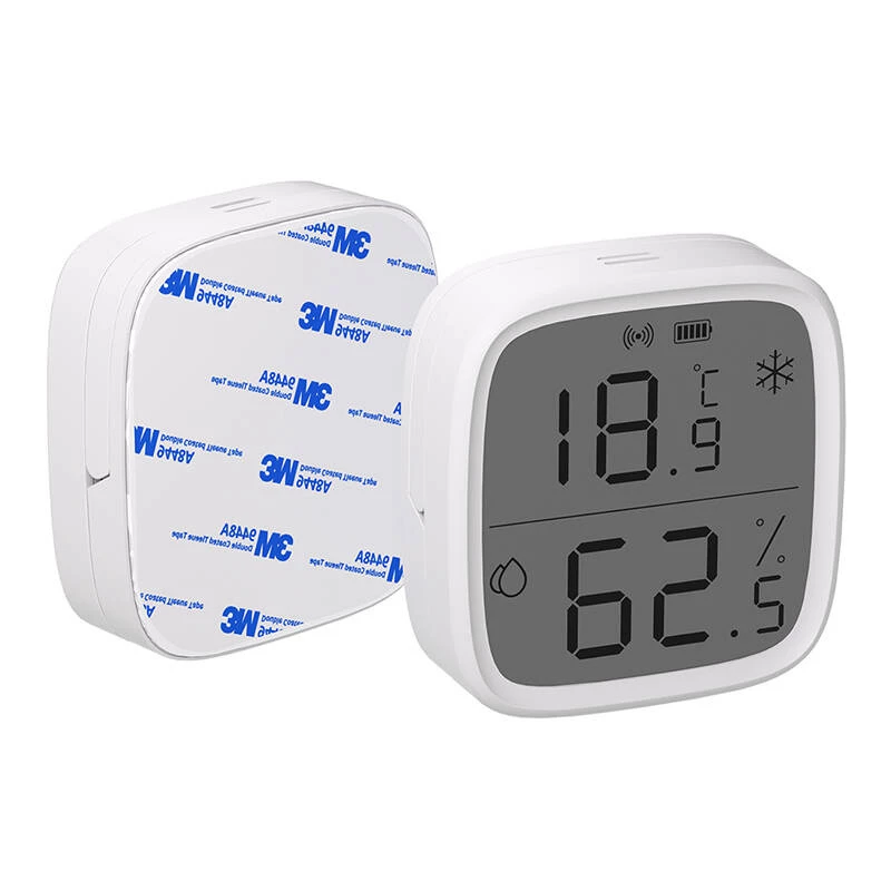 Sensore di temperatura e umidità per interni Sonoff ZigBee SNZB-02D wireless batteria CR2450