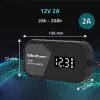 Caricabatterie QOLTEC 52492 12V 2A con controllo a microprocessore e rigenerazione celle