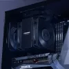 Noctua NA-HC8 chromax.Nero copri dissipatore