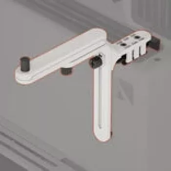 Supporto di montaggio GPU HAVN HS 420 bianco — supporto/riser PCIe per schede grafiche