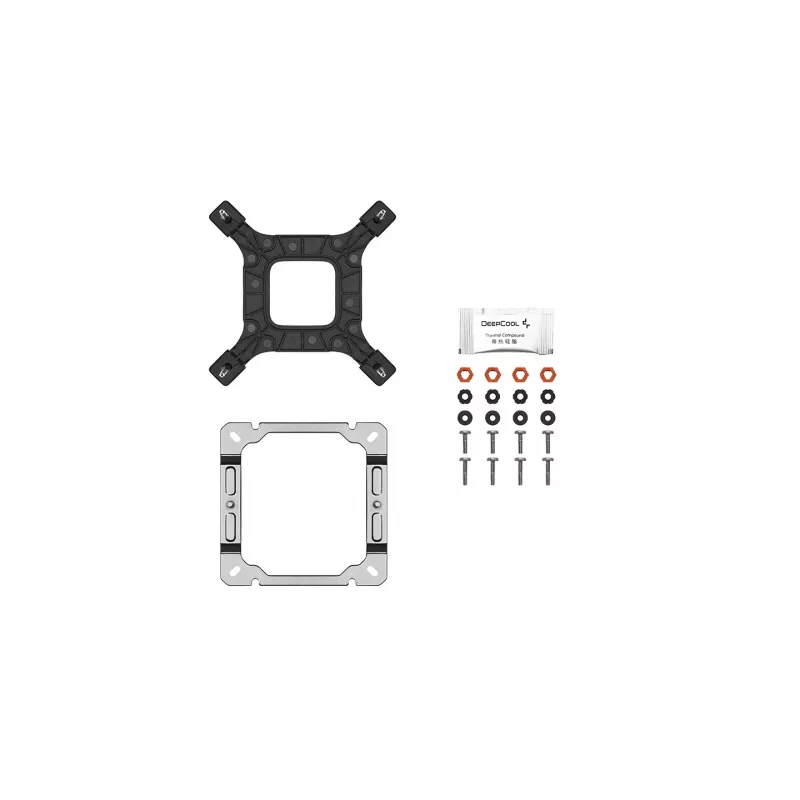 Dissipatore CPU DeepCool AK500S Digital SE – 5 heatpipe, ventola FDB da 120 mm, PWM, Multi-LED, bianco, supporta Intel LGA1150 e socket AMD