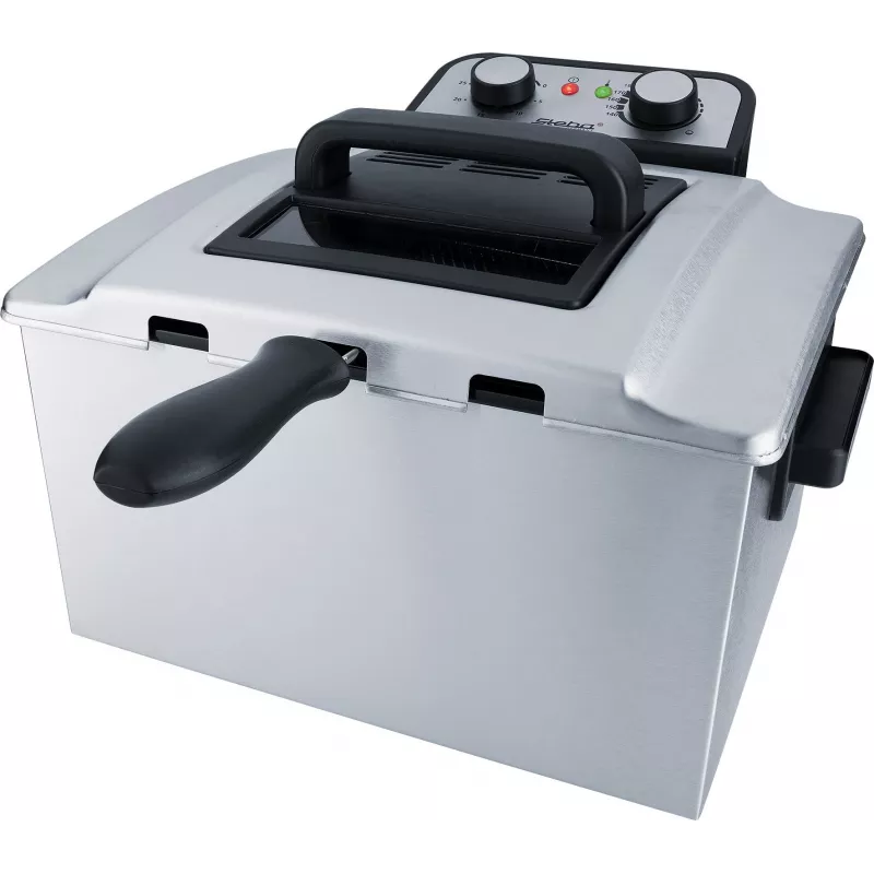 Friggitrice Steba DF 300 Double 5 L 3000 W nero acciaio inox