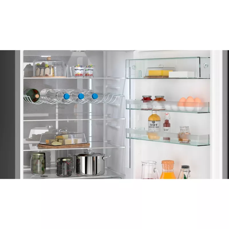 Frigorifero combinato Siemens KG49NAXCF a libera installazione 440 L acciaio inox