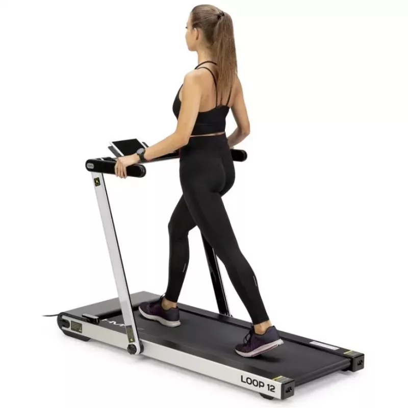 Tapis roulant elettrico HMS LOOP12 1-12 km/h, grigio