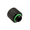 Raccordo BitsPower BP-MBCPF-CC3U – ottone, verniciato nero per sistemi di raffreddamento PC