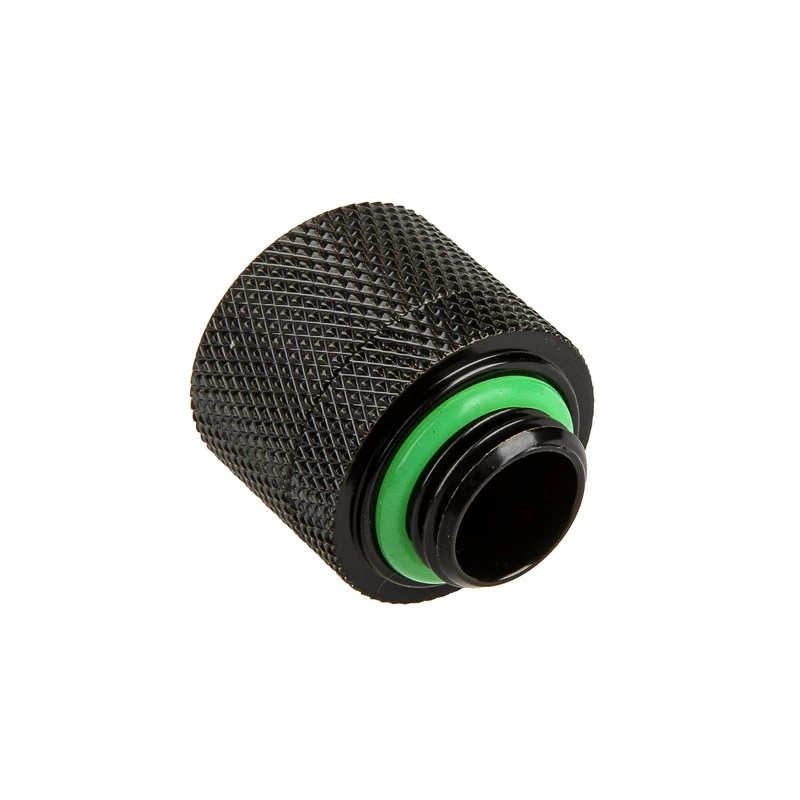 Raccordo BitsPower BP-MBCPF-CC3U – ottone, verniciato nero per sistemi di raffreddamento PC