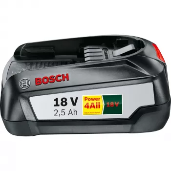 Bosch - Home and Garden /green PBA 18V 2.5Ah W-B Li-Ion batteria ricaricabile per casa e giardino
