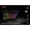 Tastiera gaming Savio Phenix SAVGK-RED USB RF Wireless Bluetooth QWERTY